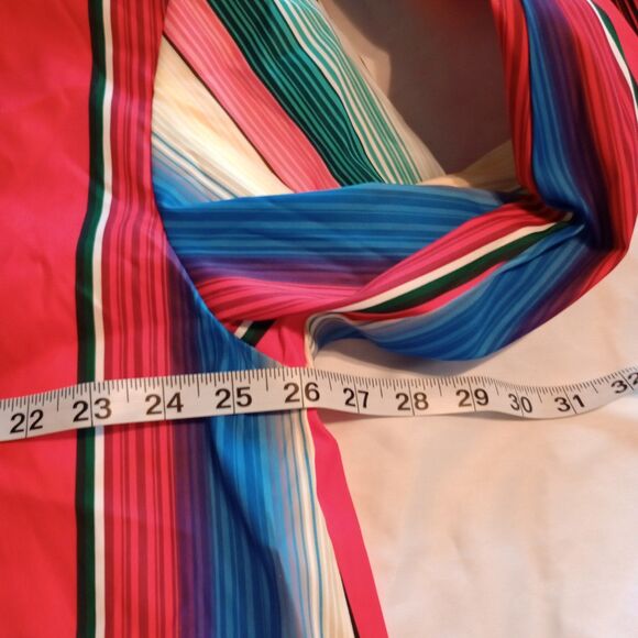 Lucky & Blessed 3XL L/S Snap Up Shirt Colorful Strip Color Way NWT Western - Picture 6 of 8